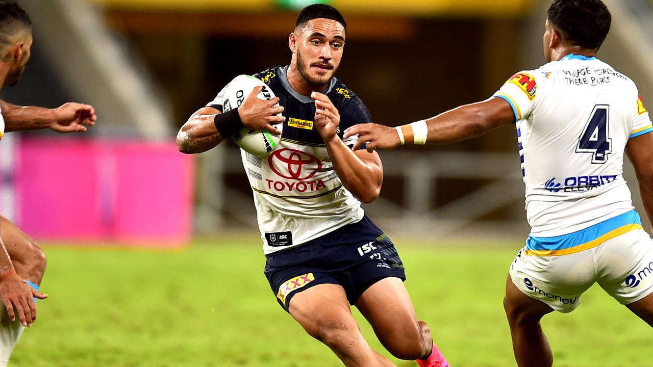 Valentine Holmes had a rough return to the NRL in 2020, but could be one to consider after shaking off the rust. Picture: Alix Sweeney.