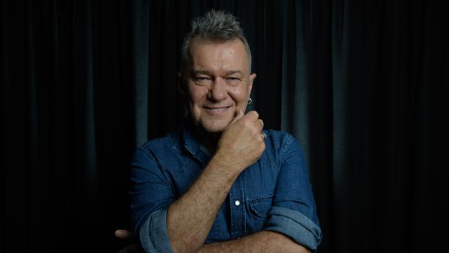 Singer songwriter Jimmy Barnes at home in Sydney. Picture: AAP/Dan Himbrechts.