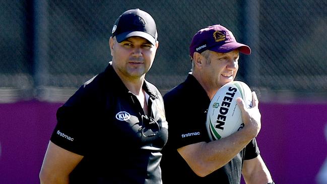 Anthony Seibold has given his assistant coaches, including Peter Gentle, more responsibility. Picture: Getty Images