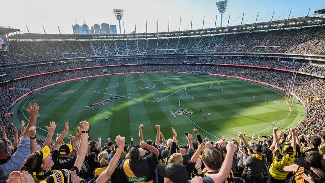 Footy will return on June 11, but not as we know it. Picture: Jason Edwards