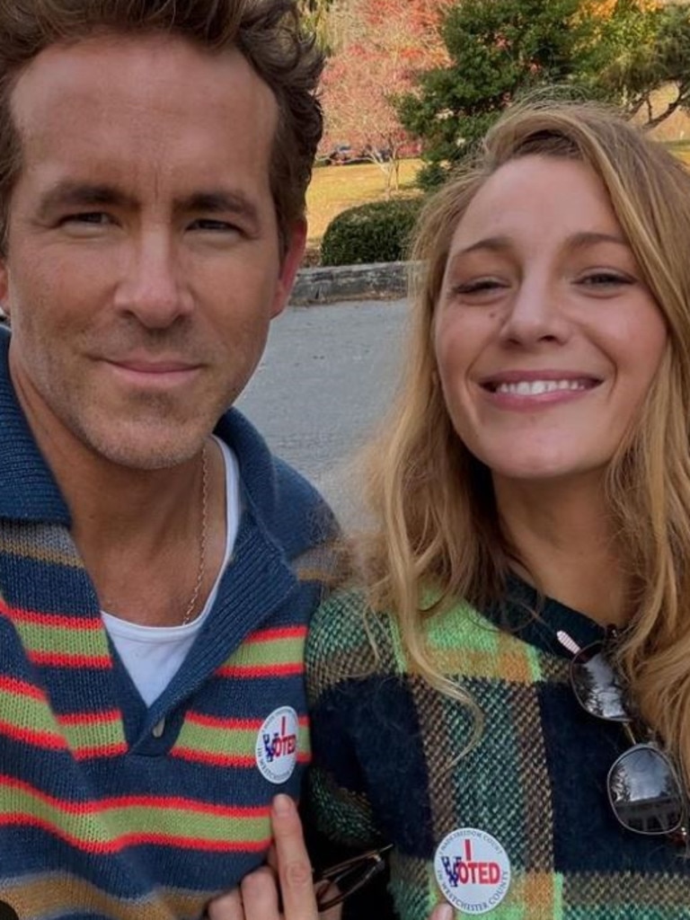 Ryan Reynolds and Blake Lively. Picture: Instagram