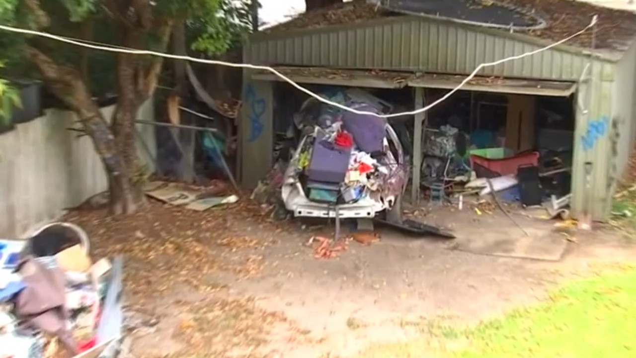 There was also junk left in the backyard. Picture: 7 News Cairns