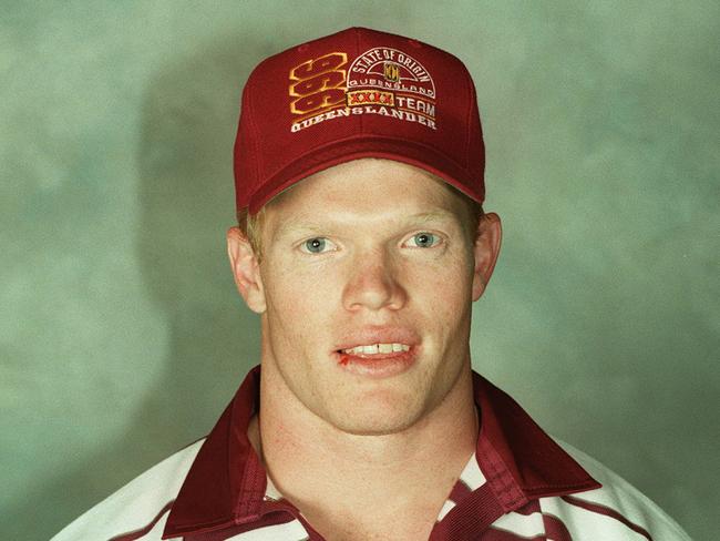 Brett Dallas, Norths & 1996 Queensland State of Origin RL player.  Rugby League P/