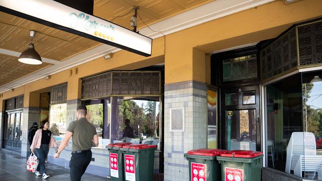 Karen’s Diner in Adelaide on Tuesday. Picture: Morgan Sette