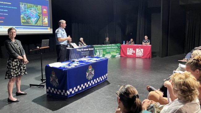 A crime and community safety workshop was held on March 21. Picture: QPS