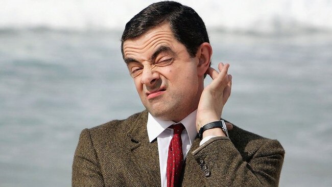 Rowan Atkinson as the ‘real’ Mr Bean.