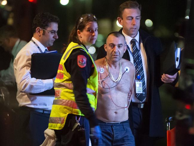 Scene of a fatal shooting and siege in Brunswick. Picture: Jay Town