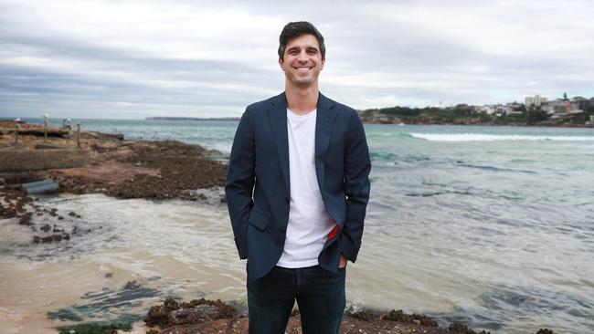 Afterpay CEO Nick Molnar at Bondi Beach. Picture: John Feder