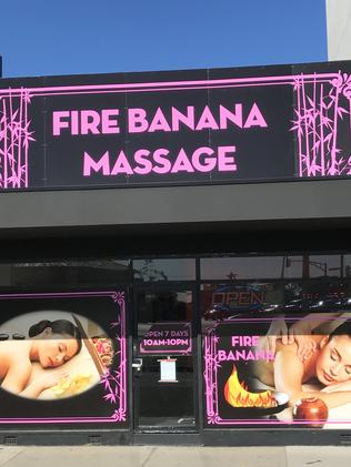 Fire Banana Massage was declared a proscribed brothel.