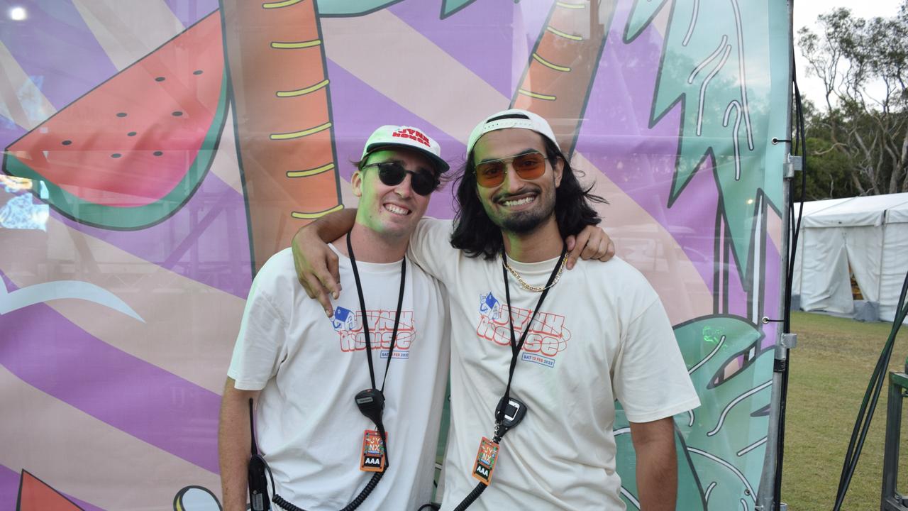 The Jynx House Amplified organisers Jay Roots (left) and Noah Mirshahi (right)