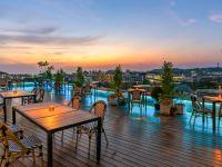 Enjoy rooftop sunsets at the "stunning" Metadee Concept Hotel in Phuket. Picture: Luxury Escapes