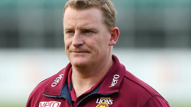 Michael Voss has said he wasn’t ready to be a senior coach when Brisbane appointed him. Picture: Getty