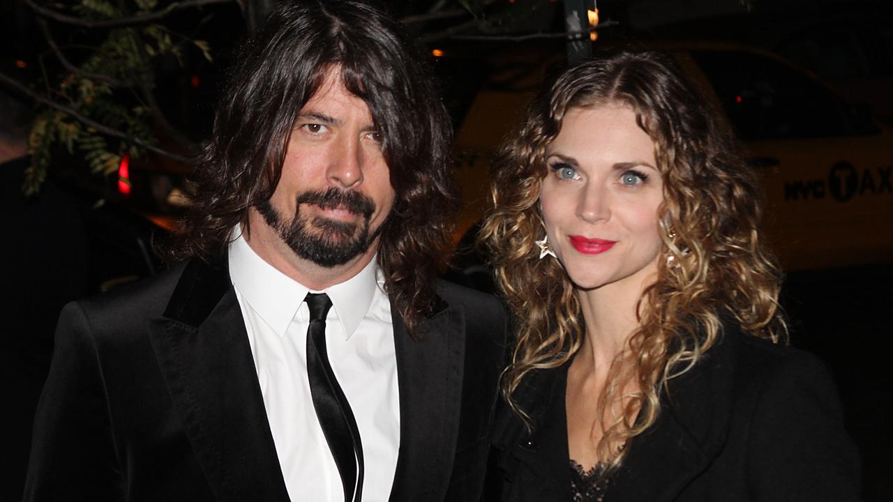 Dave Grohl and wife Jordyn Blum in 2011.