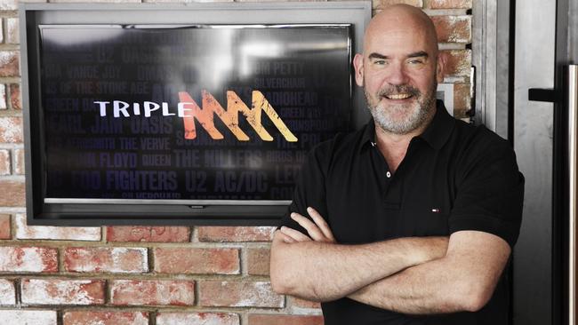 Marty Sheargold hosts Triple M breakfast (Pic March 2023) Picture: Supplied/Triple M