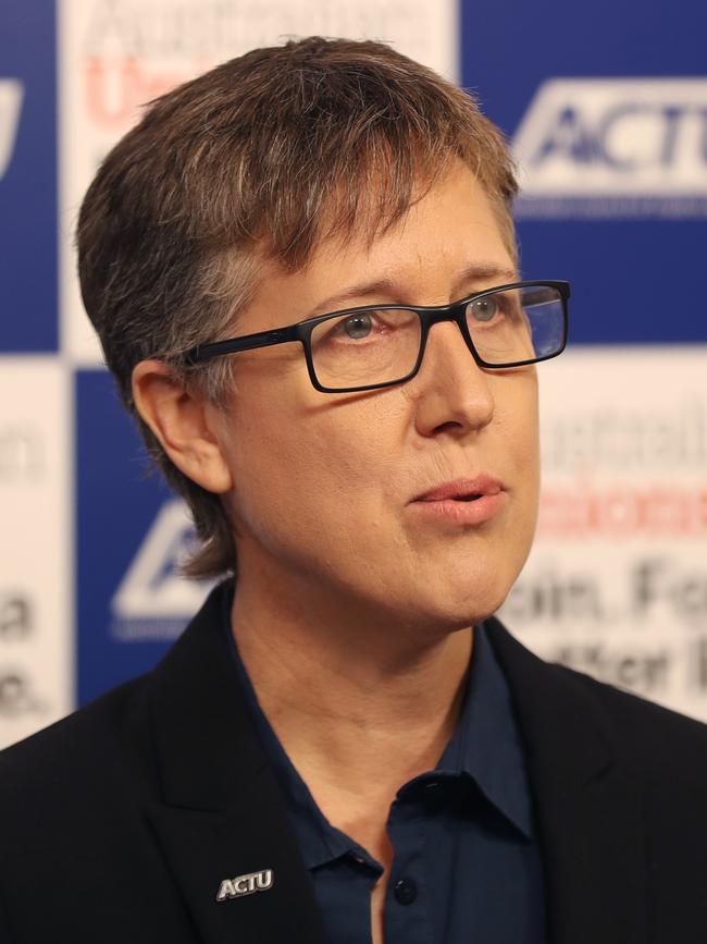 ACTU secretary Sally McManus. Picture: File