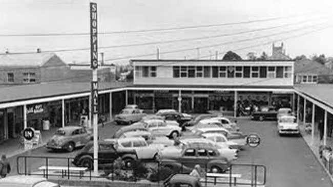 Wentworthville Mall in 1962.