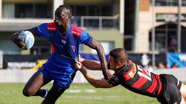 Yule Yule in action during the Shute Shield. Pic: Karen Watson