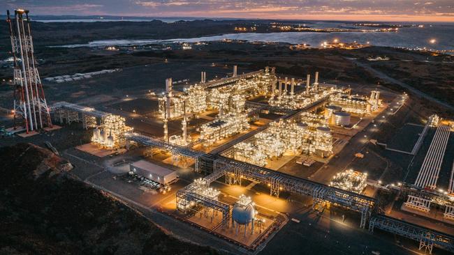 Woodside is expanding its Pluto LNG plant in Western Australia through gas from its offshore Scarborough field. Picture: Woodside