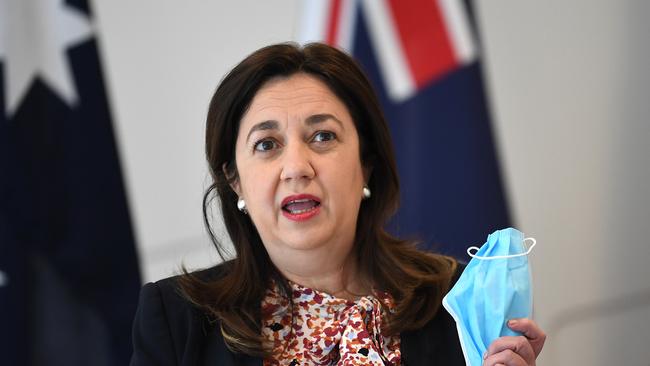 Queensland Premier Annastacia Palaszczuk. Picture: NCA NewsWire / Dan Peled