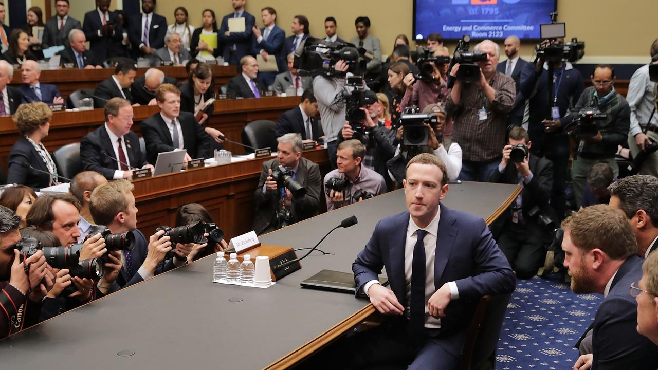 Mark Zuckerberg is about to testify for the third straight year. Picture: Chip Somodevilla / Getty Images/AFP