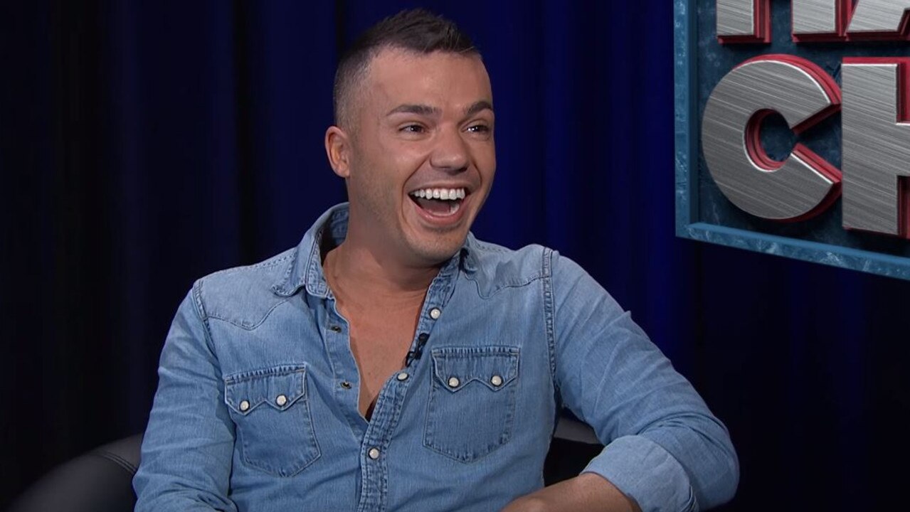 Anthony Callea was Tom Gleeson's latest victim on Hard Chat.