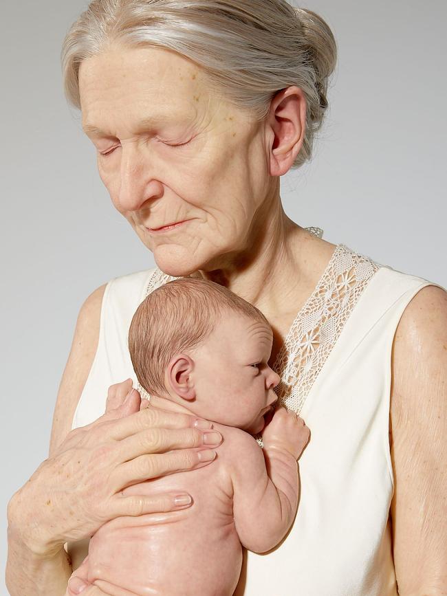 Sam Jinks, Woman and Child, 2010. Shepparton Art Museum Collection, purchased with the assistance of the public and Greater Shepparton City Council, 2010.