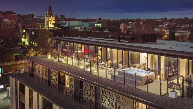 Ahmed Fahour’s penthouse at 603/862 Glenferrie Rd, Hawthorn.