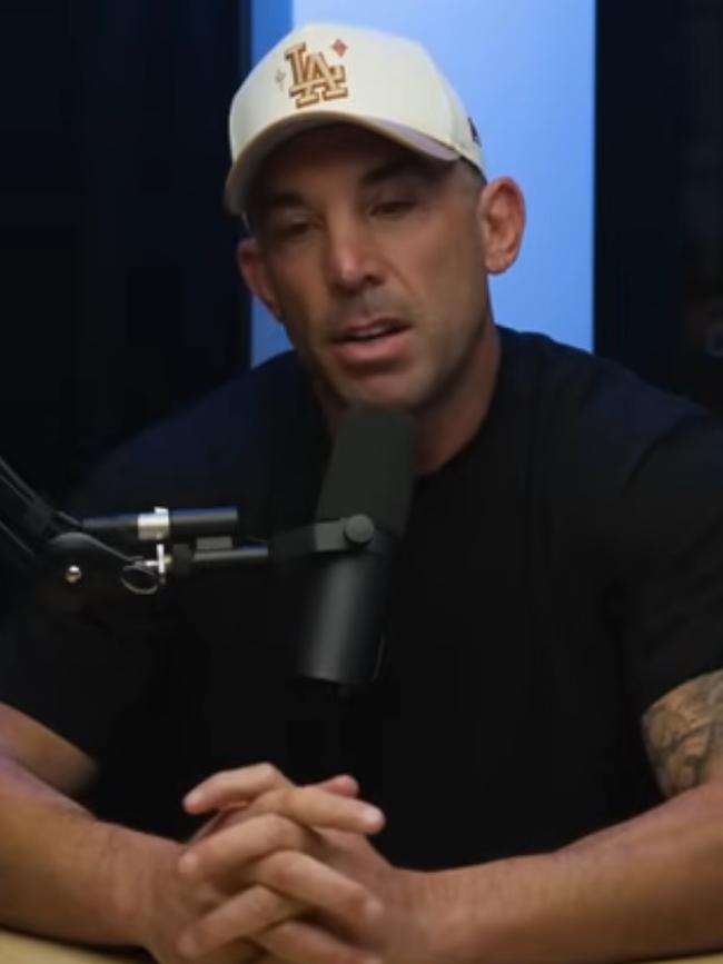 Braith says he was caught off guard by the confrontation. Credit: Off The Record podcast.
