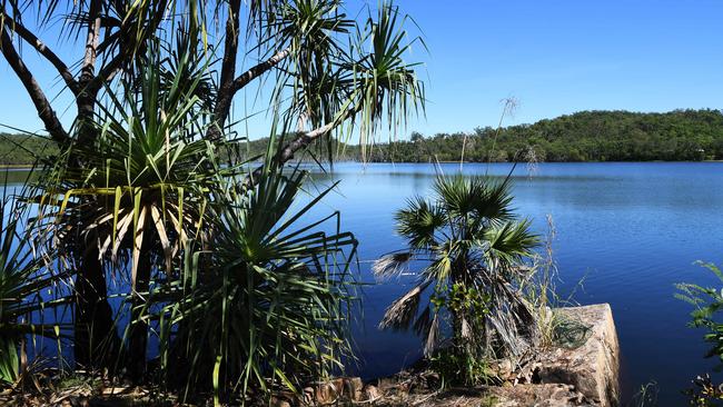 De Lago Resort on Lake Bennett. Picture: Katrina Bridgeford.