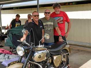 Motorbike enthusiasts camp out at Biggenden showgrounds for the Historical Motor Cycle Club of Queensland's 2019 AGM. Picture: Felicity Ripper