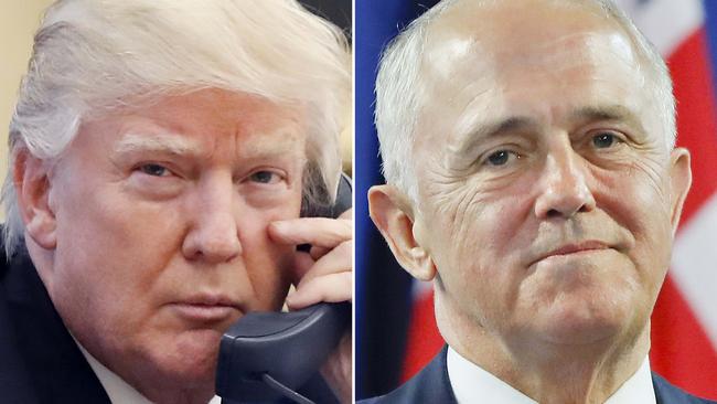 Donald Trump and Malcolm Turnbull will meet face-to-face for the first time in New York on Thursday night. Picture: AP Photo/Alex Brandon, Pablo Martinez Monsivais