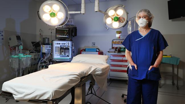 Professor Brown, director of surgery. Picture: David Caird