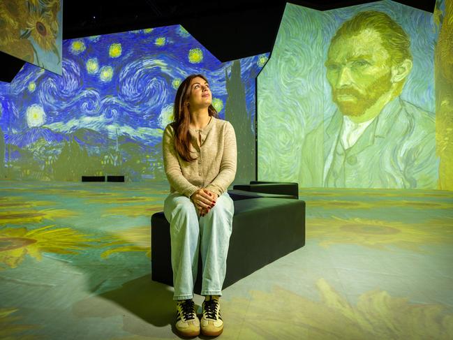 The Lume is reviving its popular van Gogh exhibition. Picture: Jake Nowakowski