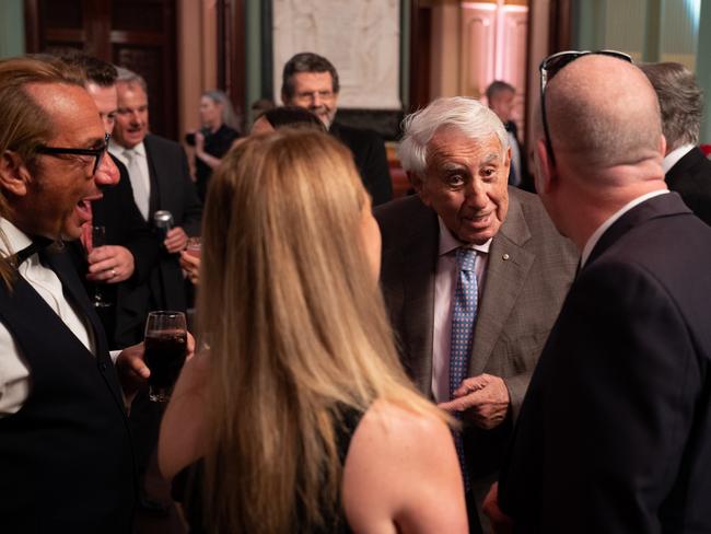 Harry Triguboff pictured at his 90th birthday celebrations. Picture: Esteban La Tessa,