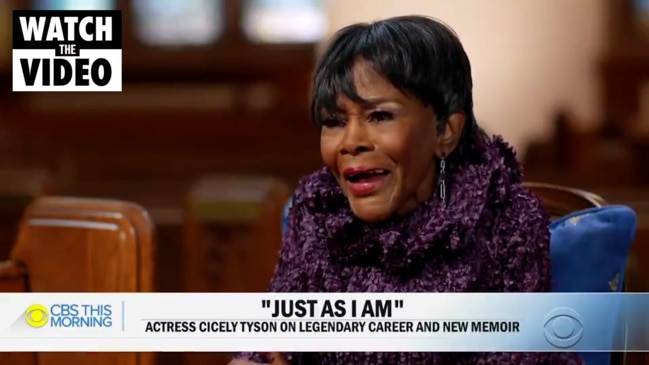 Cicely Tyson's moving final interview (CBS This Morning).