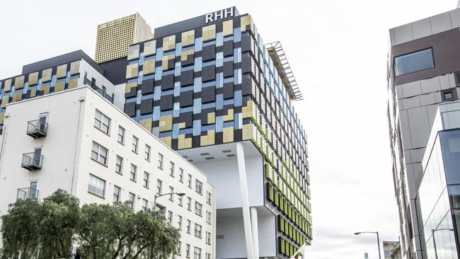 Breaking News Breaking News The Royal Hobart Hospital and the Hedberg Building. Picture Eddie Safarik