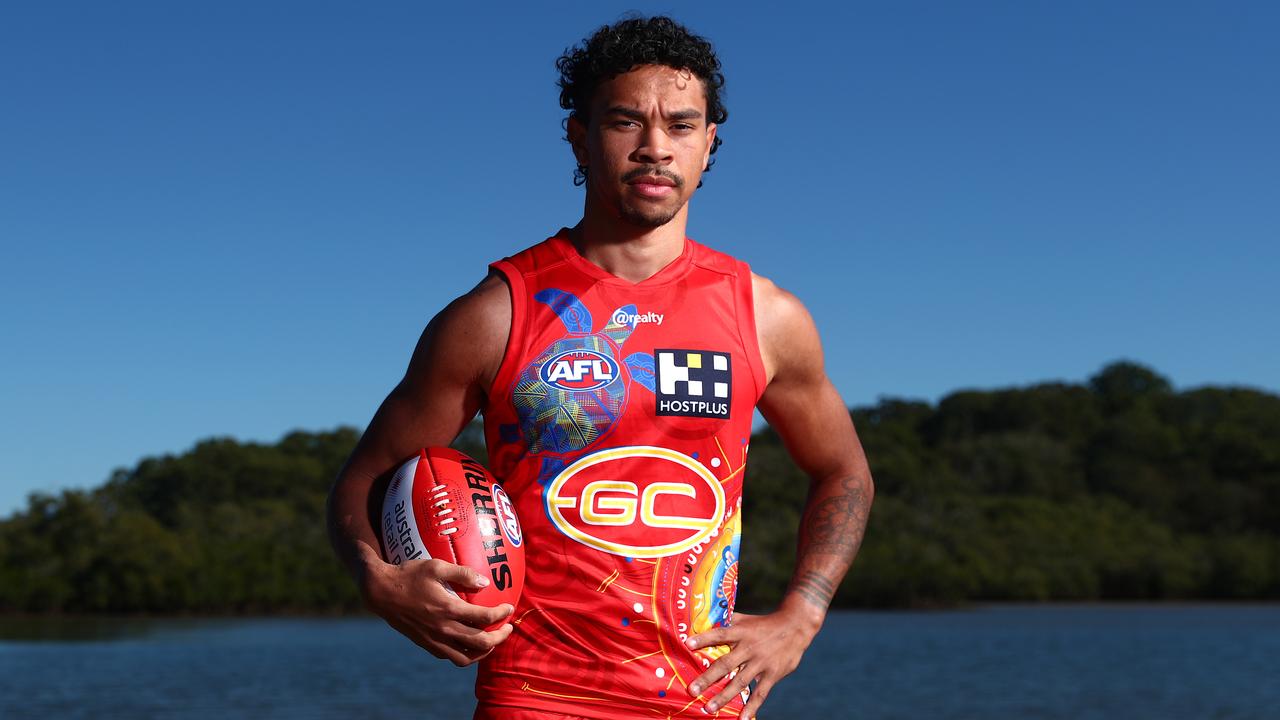 Malcolm Rosas is nearing a new two-year deal to stay at Gold Coast. Picture: Chris Hyde/Getty Images