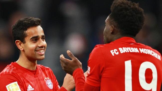 Sarpreet Singh made his Bundesliga for Bayern Munich to continue a steep rise.