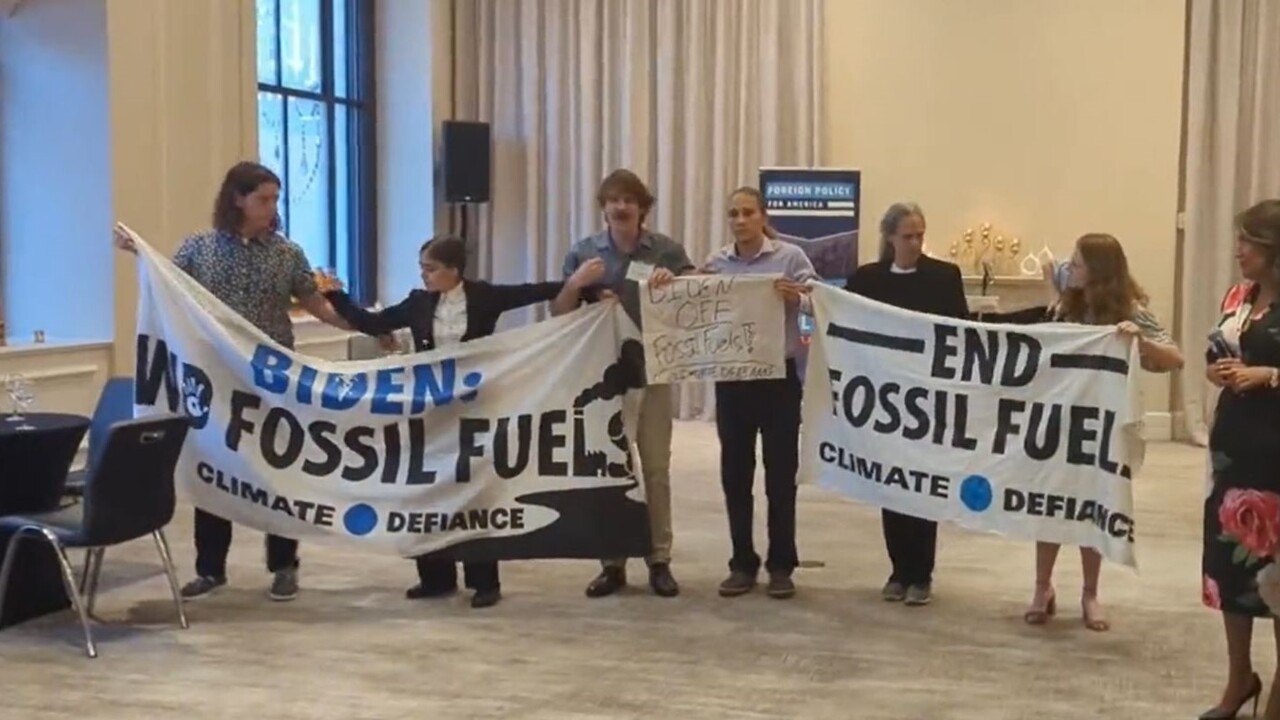 Angry Climate Activists Crash Joe Biden Reelection Campaign Fundraiser ...