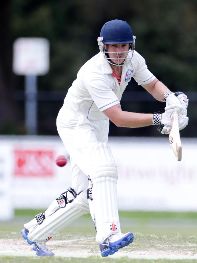 Mornington's Ben Clements finished the season with 869 runs, at an average fo 72.42. Picture: Sarah Matray