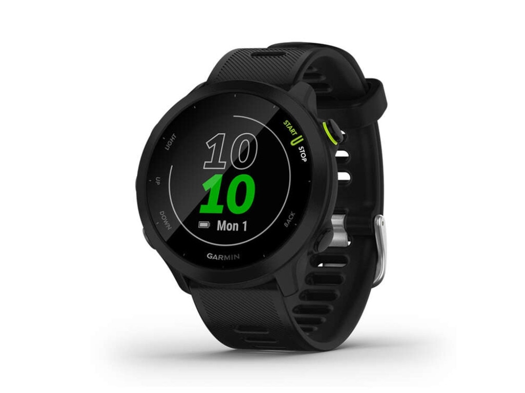 Garmin Forerunner 55 GPS Running Watch – Black. Picture: rebel.