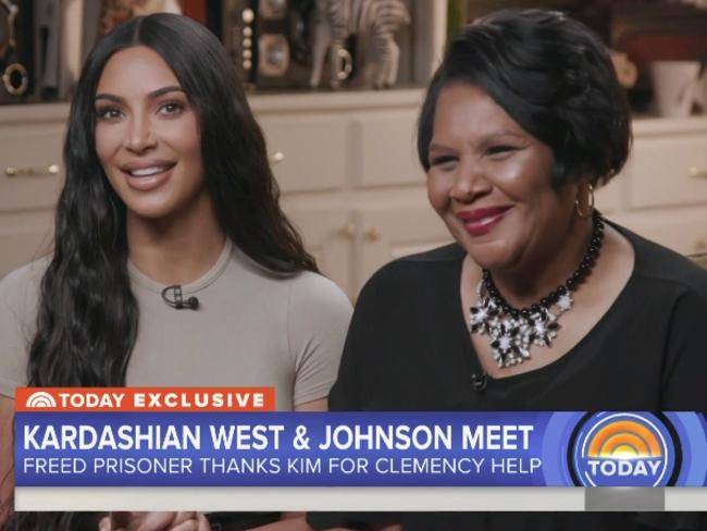 Alice Johnson had never heard of the reality TV queen before she took up her cause. Picture: TODAY.com