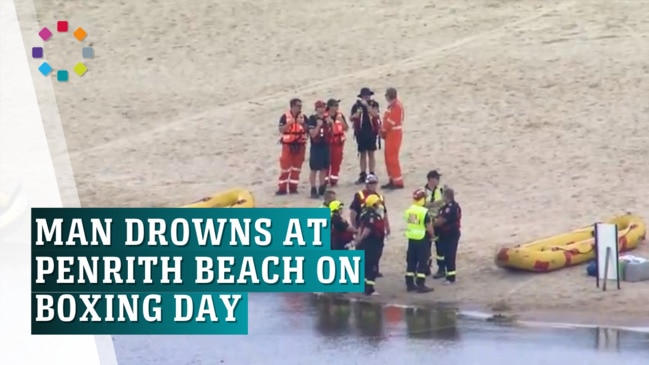 Penrith Beach tragedy: Man drowns on Boxing Day