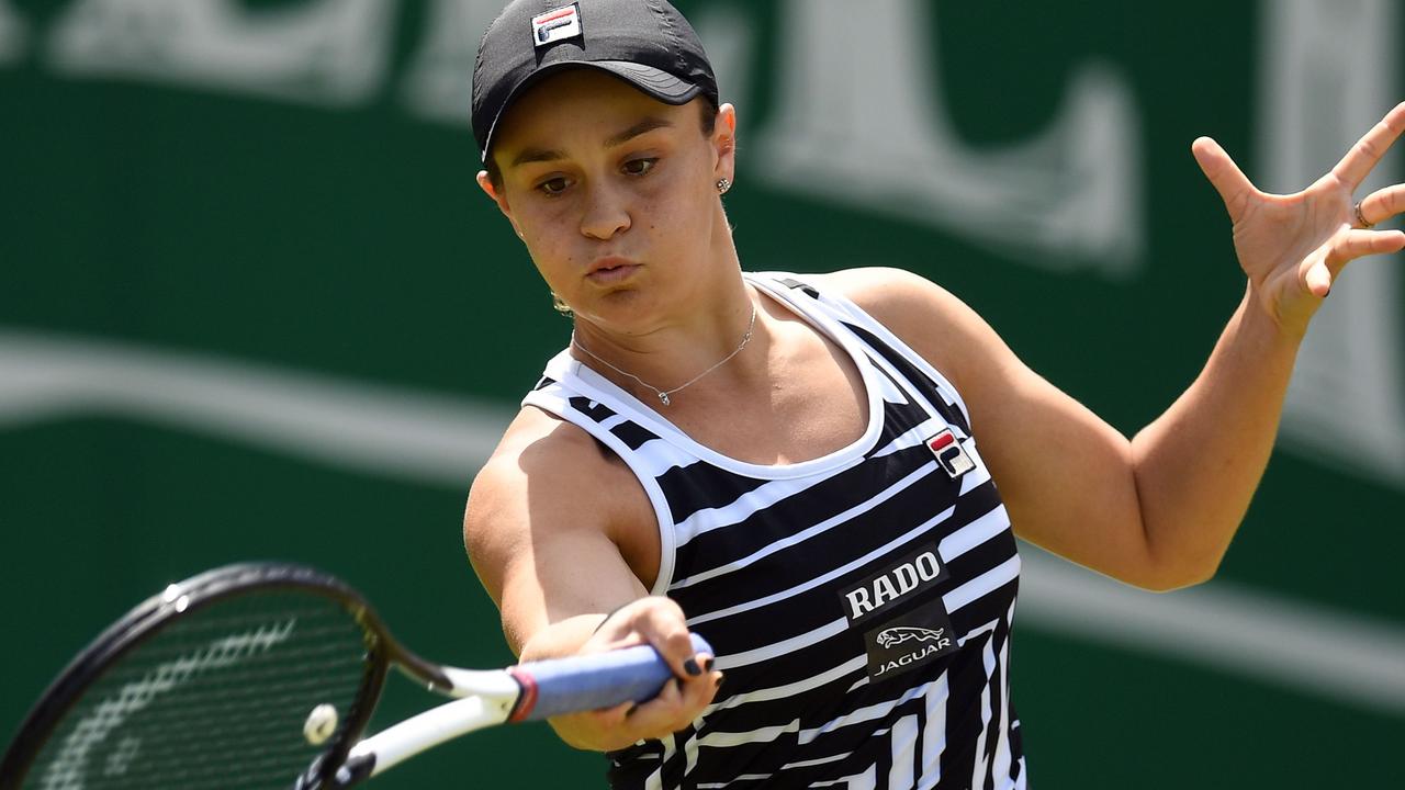 Ash Barty world ranking; wins through to Birmingham final; Barbora ...