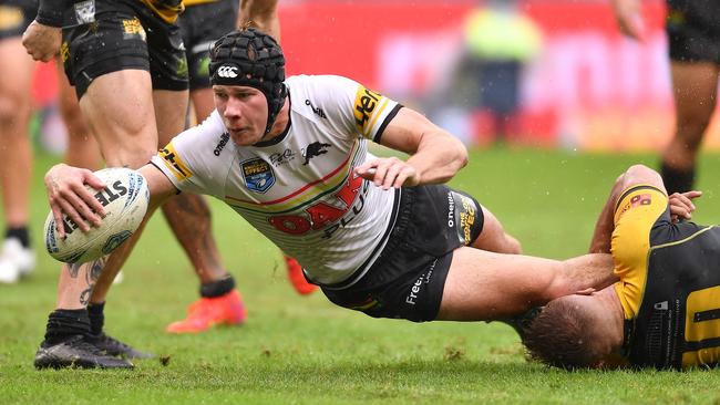 Matt Burton starred for Penrith in their win against Mounties last weekend.