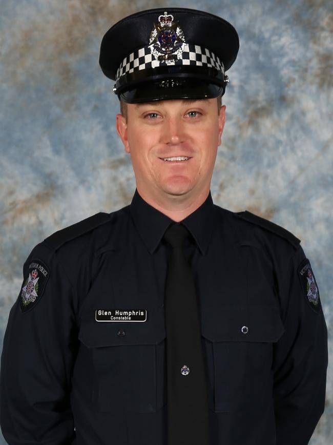 Constable Glen Humphris.