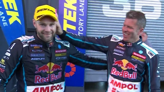 Van Gisbergen and Tander are your 2022 winners. Photo: Fox Sports