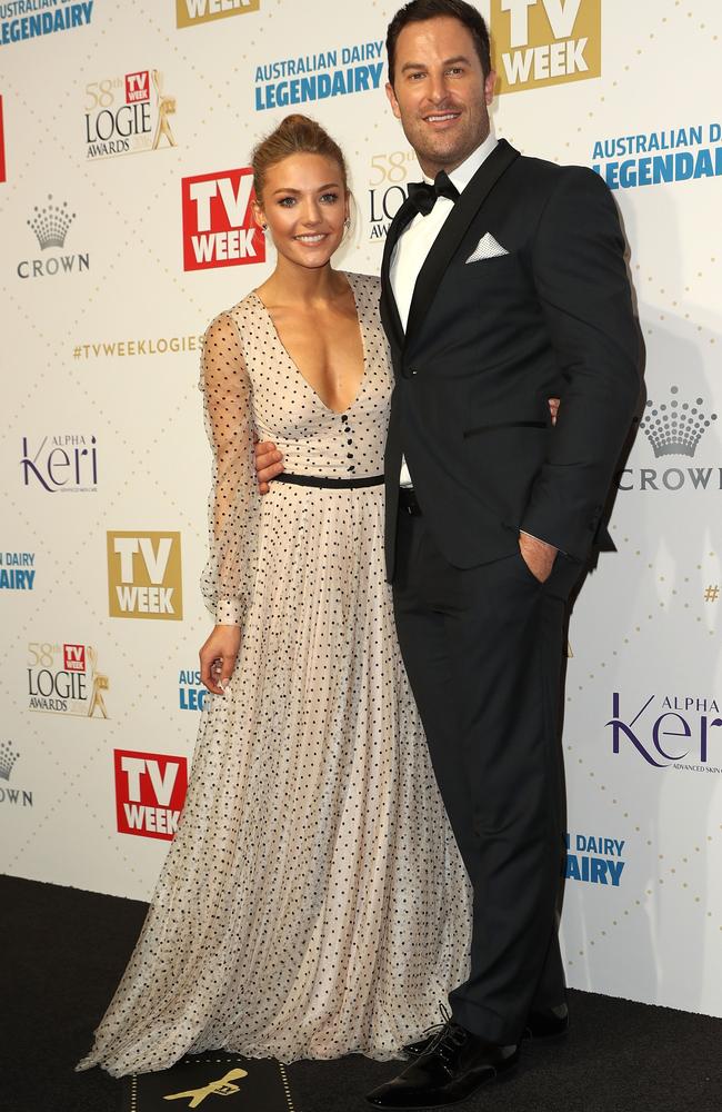 Sam Frost and Sasha Mielczarek.
