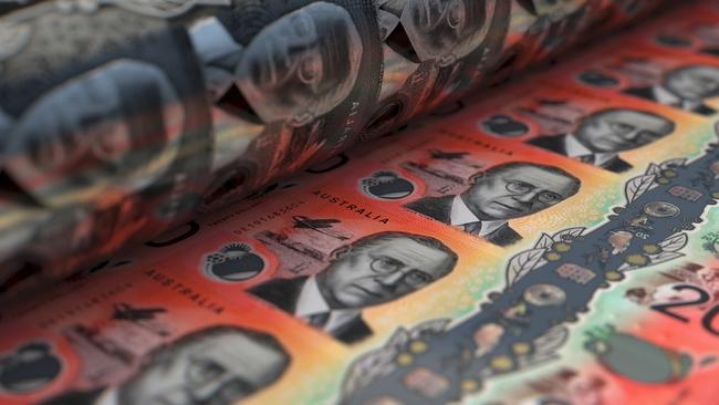 Experts predict Australia will be ‘functionally cashless’. Picture: iStock