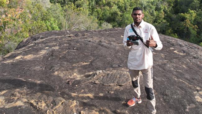 Francis Maloney has launched a successful photography business with the assistance of the Yarrabah Business Hub. Picture: Francis Maloney Photography